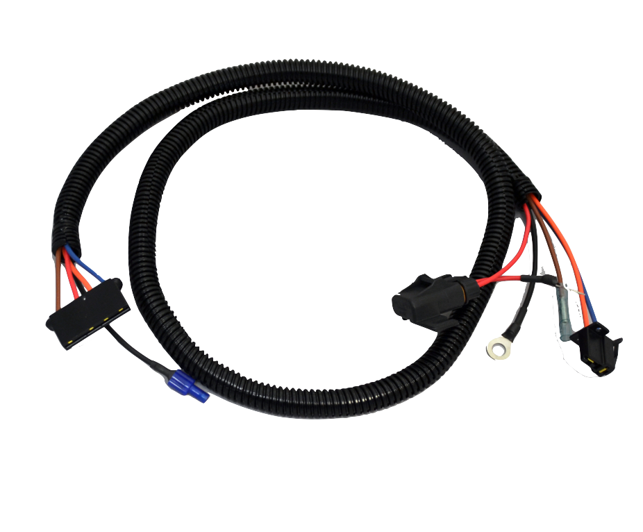 Wiring Harness, 94 Series, 24v, Black Tee-Style Field/Stator Plug