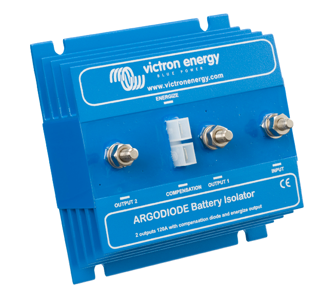 Argo Diode Battery Isolator 1202AC 2 batteries 120A