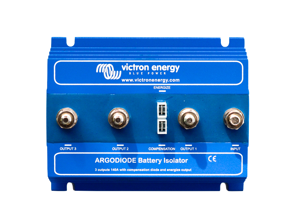 Argo Diode Battery Isolator 1403AC 3 batteries 140A