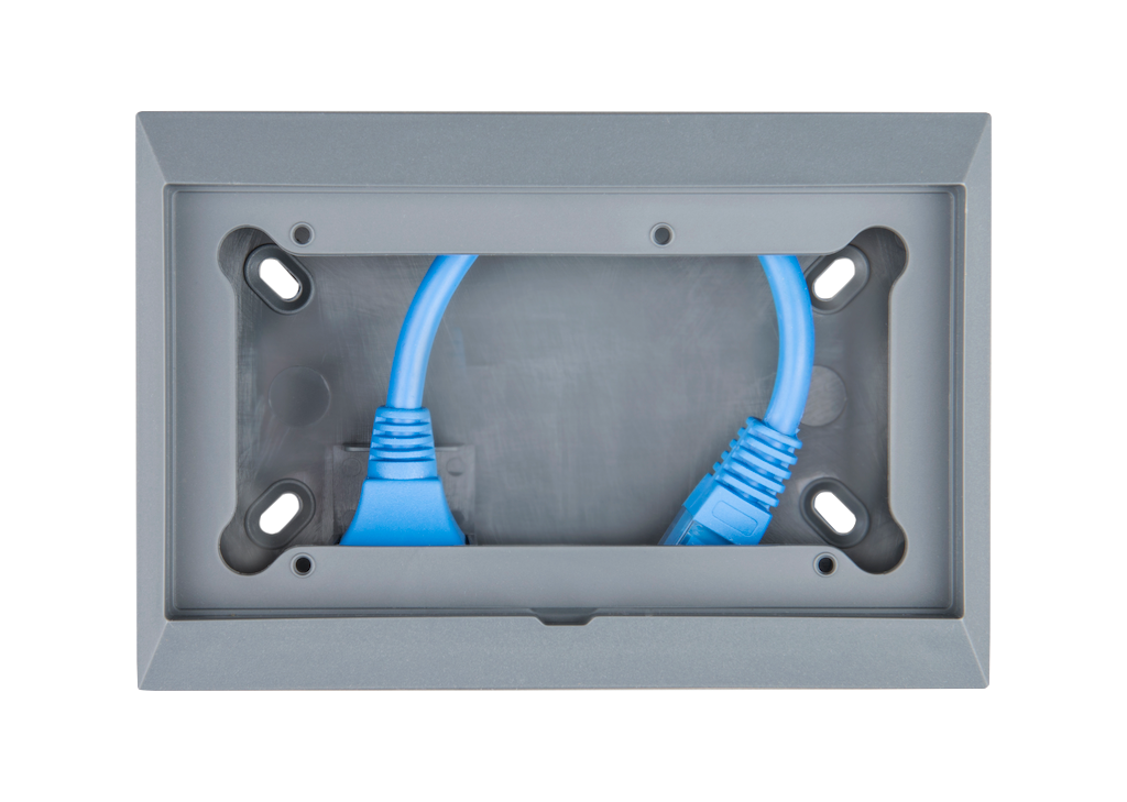 Wall mount enclosure for 65 x 120mm GX panels