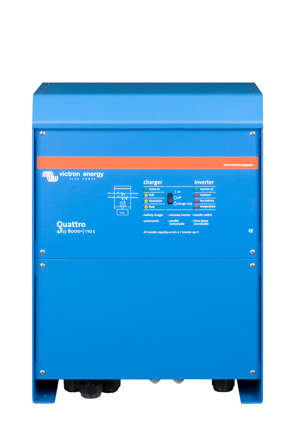 Quattro 48/8000/110-100/100 230V VE.Bus Inv./Ch.