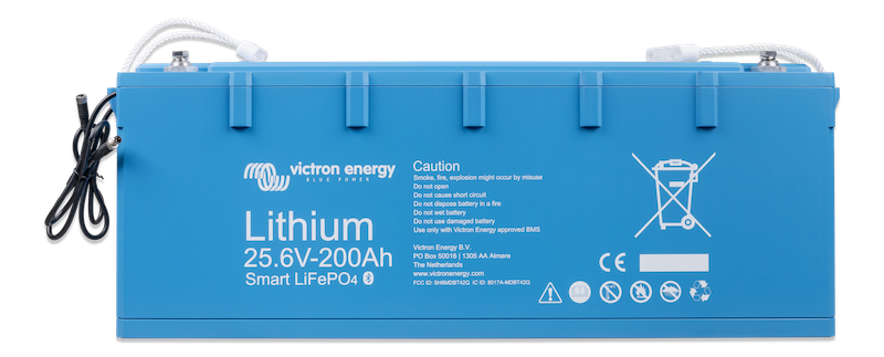 LiFePO4 battery 25,6V/200AH - Smart - a