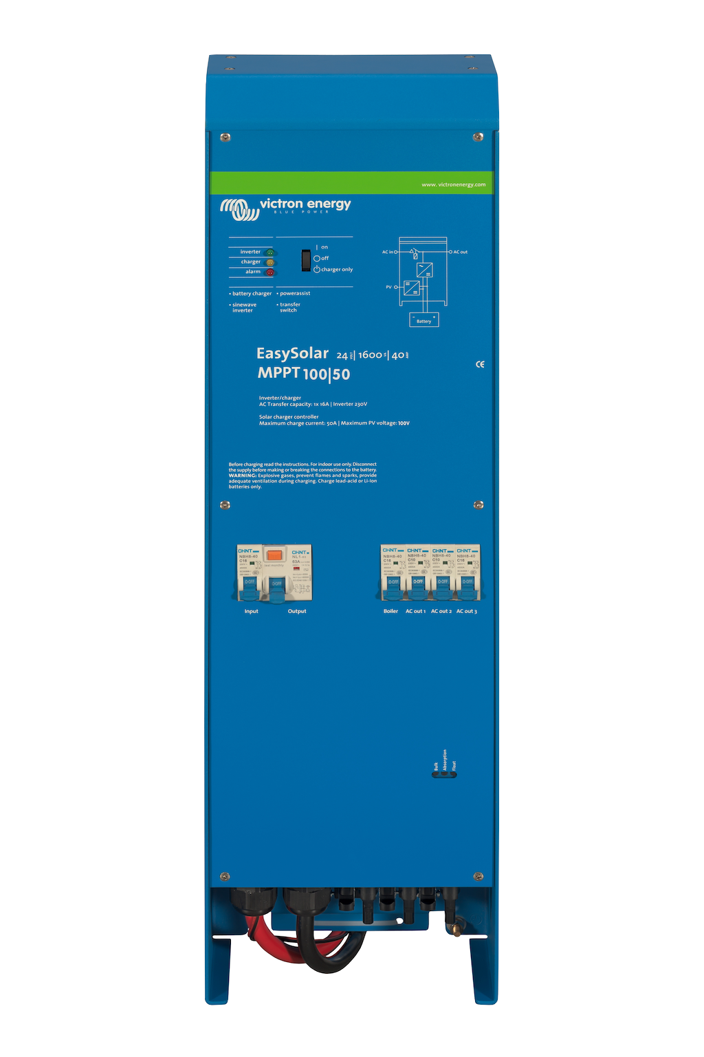 EasySolar 24/1600/40-16 MPPT 100/50 230Vac
