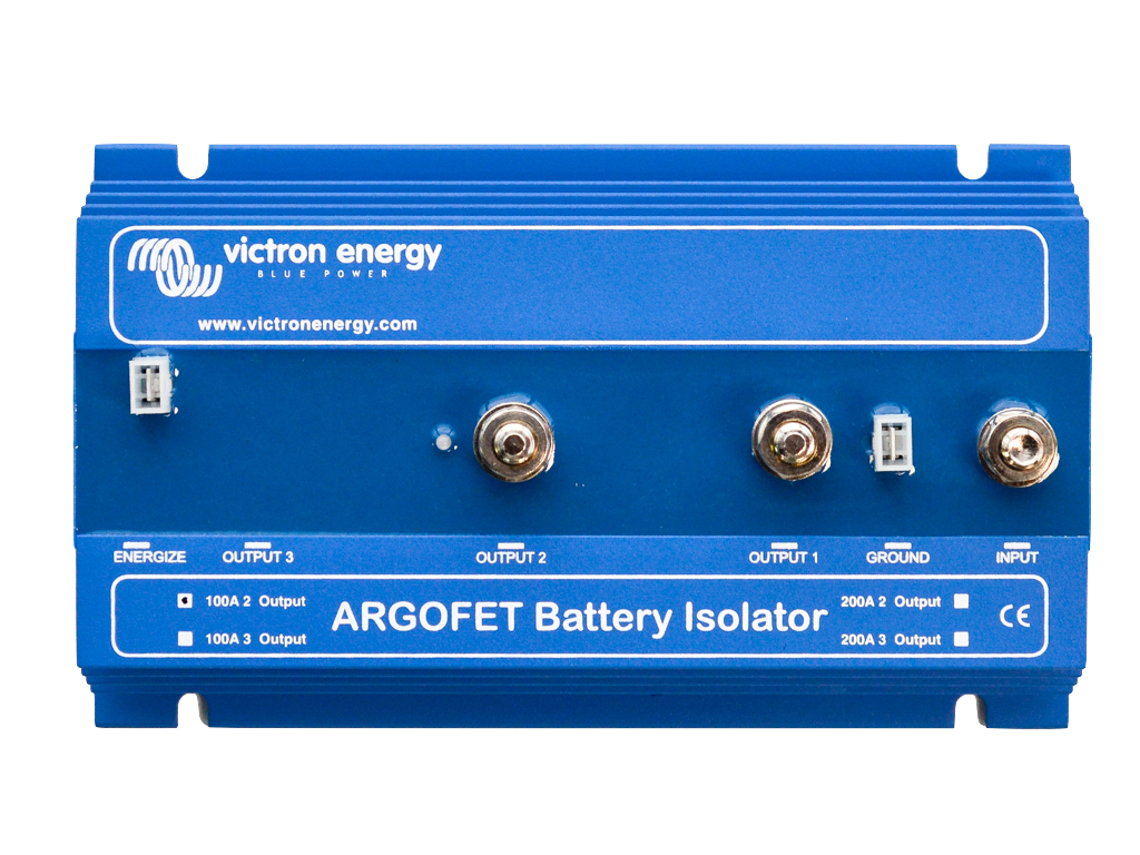 Argo FET Battery Isolator 1002 2 batteries 100A